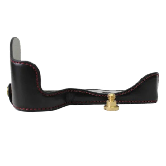 1/4 inch Thread PU Leather Camera Half Case Base for Sony ILCE-A6500 / A6500 (Black) by buy2fix