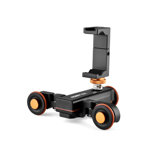 YELANGU L4X Camera Wheel Dolly + PC141 Phone Clamp with Remote, Load: 3kg by YELANGU
