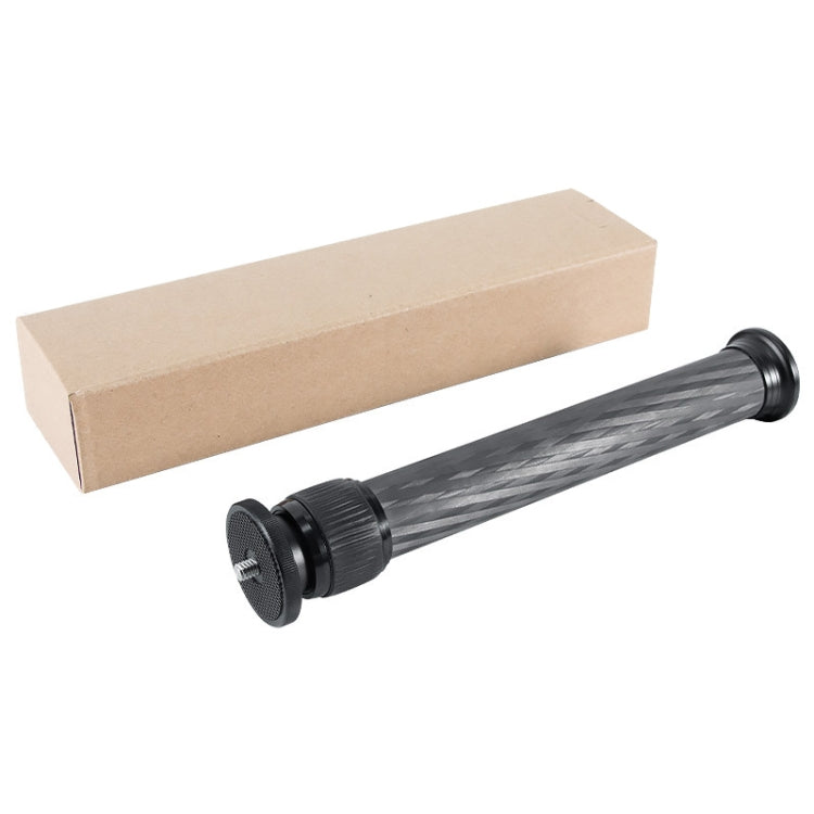 BEXIN P332C 237mm-396mm Tripod Extension Pole Carbon Fiber Center Column Tripod Extender(Black) by BEXIN