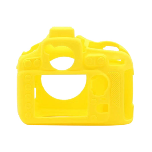 Soft Silicone Protective Case for Nikon D810 (Yellow) by buy2fix