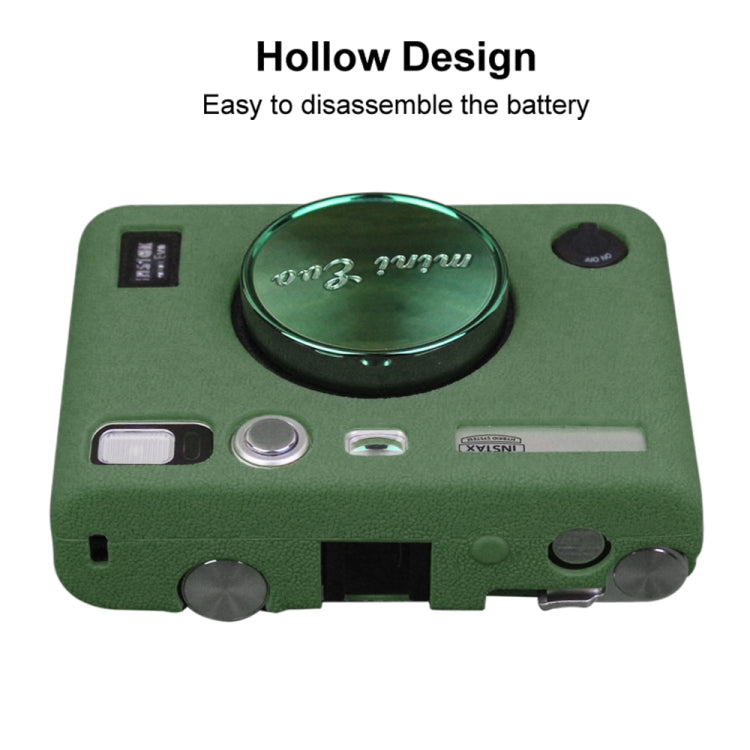 Soft Silicone Protective Case for FUJIFILM instax mini Evo (Green) by buy2fix