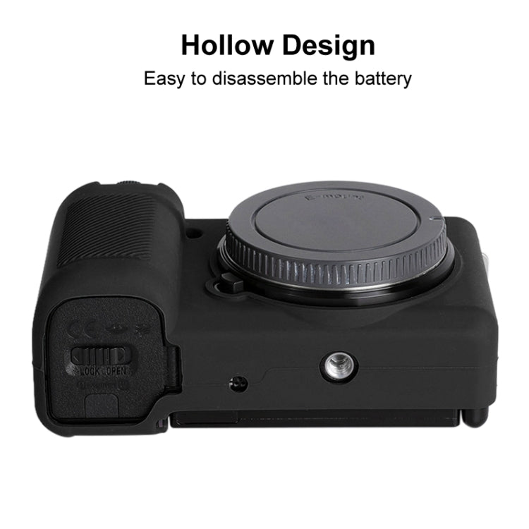 For Sony ZV-E10 Soft Silicone Protective Case (Black) by buy2fix