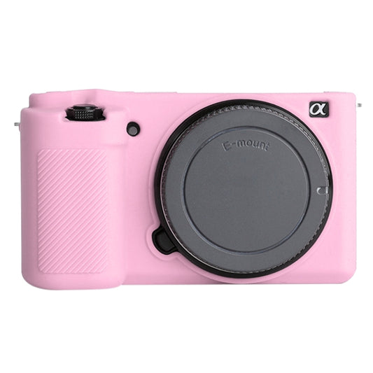 For Sony ZV-E10 Soft Silicone Protective Case (Pink) by buy2fix