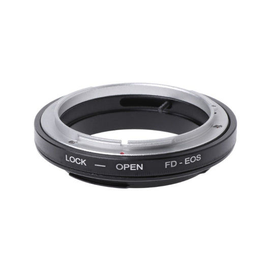 FD-EOS Lens Mount Stepping Ring for Canon FD Lens to EOS EF Lens (Black) by buy2fix