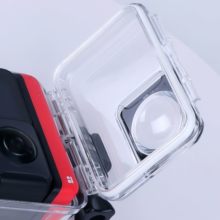 For Insta360 One RS 360 Edition 60m Underwater Depth Diving Case Waterproof Housing(Transparent) by buy2fix