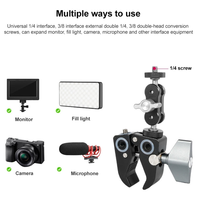 BEXIN WN-40 C-Type Universal Desk Magic Mount Claws Clip by BEXIN