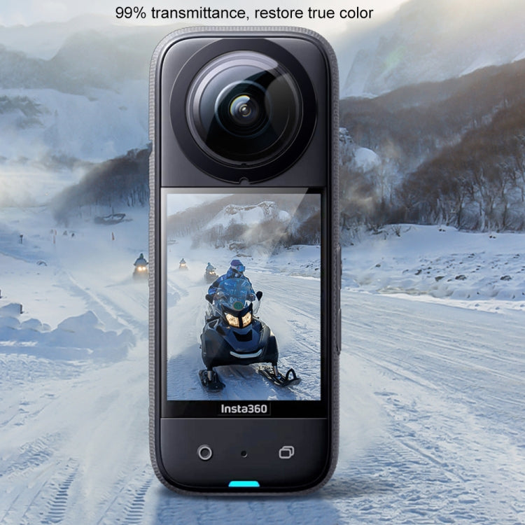 For Insta360 X3 HD Screen Soft PMMA Protective Film by buy2fix