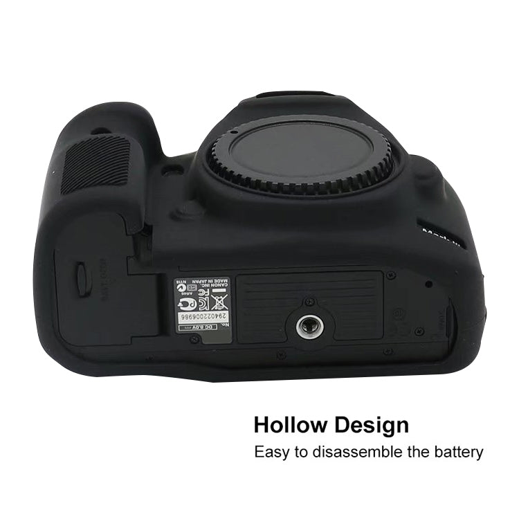 For Canon EOS 5DS Soft Silicone Protective Case (Camouflage) by buy2fix