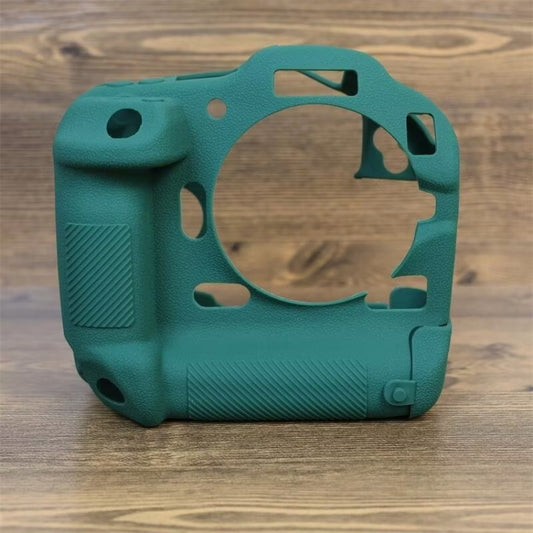 For Canon EOS R3 Soft Silicone Protective Case (Green) by buy2fix
