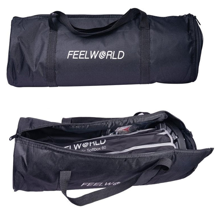 FEELWORLD FSP60 60cm Parabolic Softbox Quick Release Diffuser with Bowens Mount (Black) by FEELWORLD