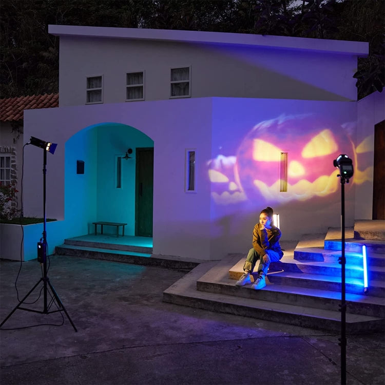 Godox AK-R25 Square Flash Head Adapter Holder for AK-R21 Projection Attachment(Black) by Godox