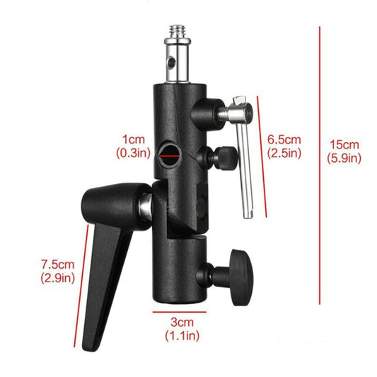 H Type Multifunctional Flash Light Stand Umbrella Bracket, Max Load: 3kg by buy2fix