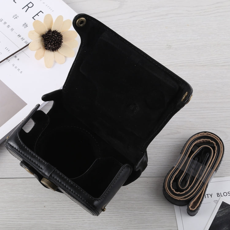 Full Body Camera PU Leather Case Bag with Strap for Fujifilm X100F (Black) by buy2fix