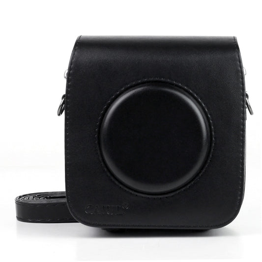 Vintage PU Leather Camera Case Protective bag for FUJIFILM Instax SQUARE SQ10 Camera, with Adjustable Shoulder Strap(Black) by buy2fix