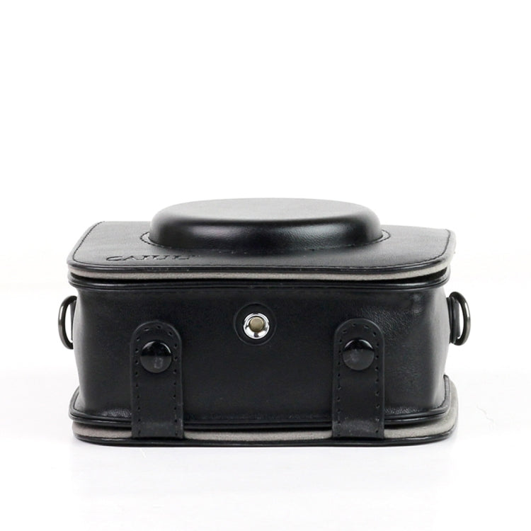 Vintage PU Leather Camera Case Protective bag for FUJIFILM Instax SQUARE SQ10 Camera, with Adjustable Shoulder Strap(Black) by buy2fix