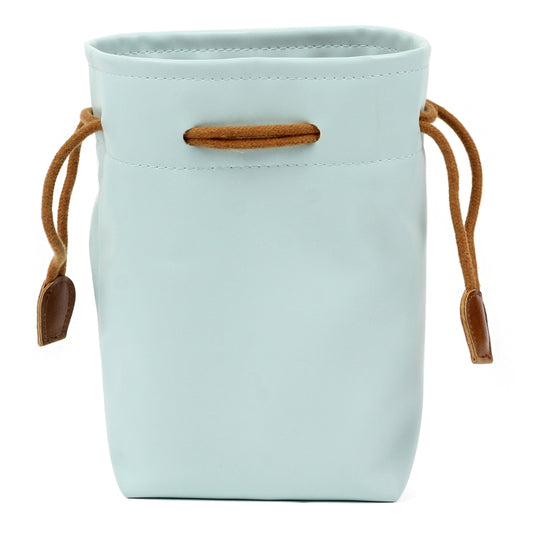 Universal Vintage PU Leather Bundle Pocket Case Bag for Polaroid Mini Camera& Digital Camera without Lens, with Rope Size: 19.5cm x 11.5cm x 7.5cm(Sky Blue) by buy2fix