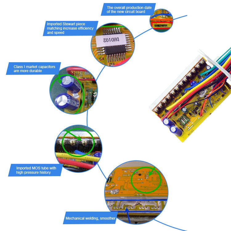 64V-60V-48V 500W Smart Electric Vehicle Controller For Two-wheeled Tricycle by buy2fix