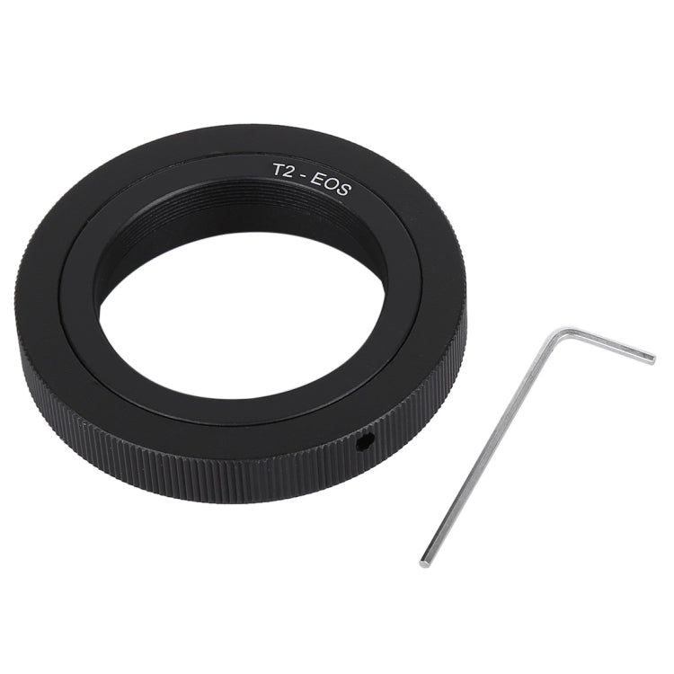 T2-EOS T2 Thread Lens to EOS Mount Metal Adapter Stepping Ring by buy2fix