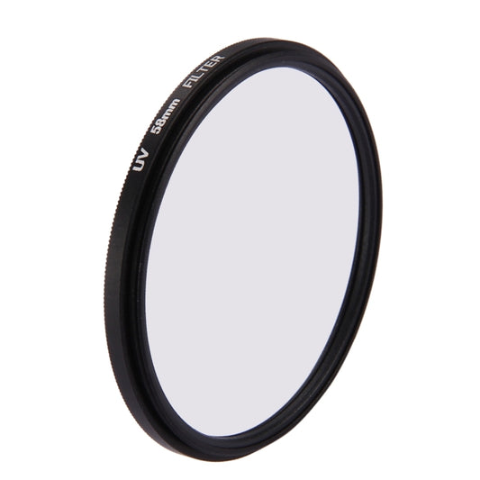 58mm 3 in 1 Round Circle UV Lens Filter with Cap for GoPro HERO7 Black/6 /5 by JSR