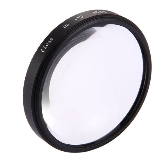 58mm 2 in 1 10X Close-Up Lens Filter for GoPro HERO7 Black/6 /5 by buy2fix