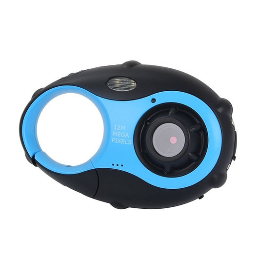 5MP 1.5 inch Color Screen Mini Keychain Type Gift Digital Camera for Children(Blue) by buy2fix