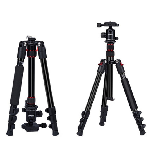 TRIOPO K2508S+B1S Adjustable Portable Aluminum Alloy Tripod with Ball Head for SLR Camera(Red) by TRIOPO