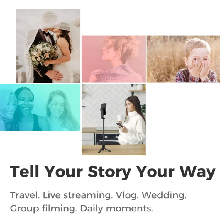 MOZA NANO SE Foldable Selfie Stick Handheld Gimbal Stabilizer for Smart Phone(Green) by MOZA