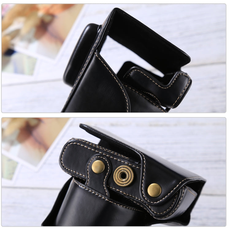 Full Body Camera PU Leather Case Bag with Strap for FUJIFILM XT10 / XT20 (16-50mm / 18-55mm Lens)(Black) by buy2fix