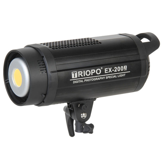 TRIOPO EX-200W Studio Flash Built-in Dissipate Heat System with EX-200III LED Single Light by TRIOPO