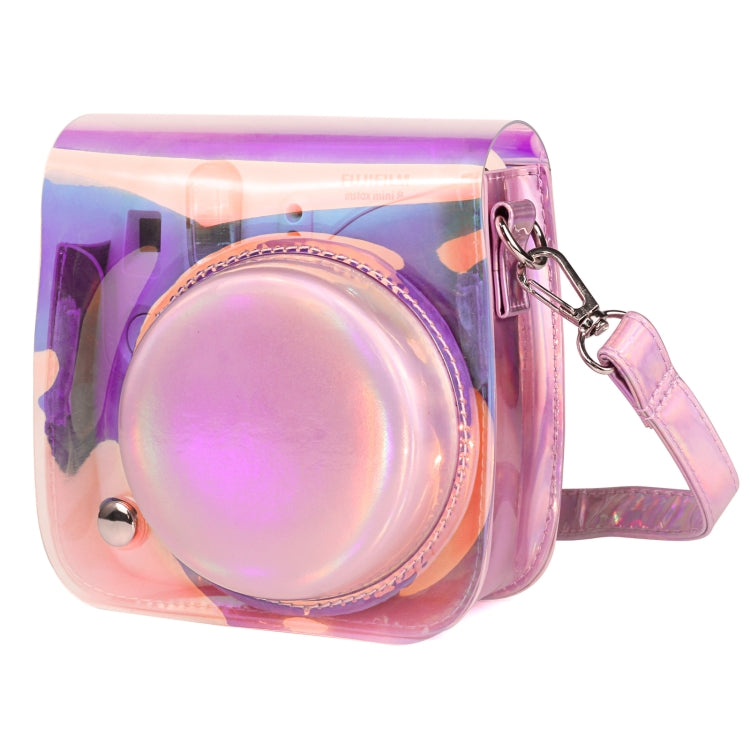 Transparent Symphony PVC Camera Bag with Shoulder Strap for Fujifilm Instax mini 11 by buy2fix