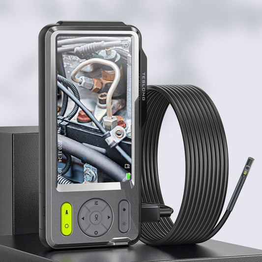 TESLONG NTS500B 5 inch 5mm Dual Lens HD Endoscope 200W Pixel Industrial Endoscope by TESLONG