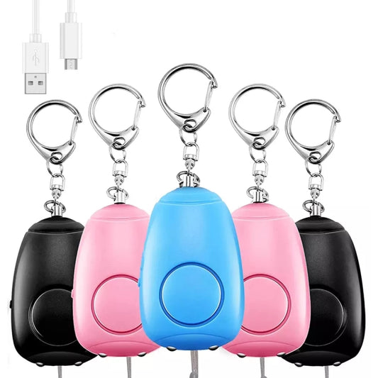 BJY-08 130dB Dual Bright LEDs Personal Alarm Women Self-Defense Alarm (Pink) by buy2fix