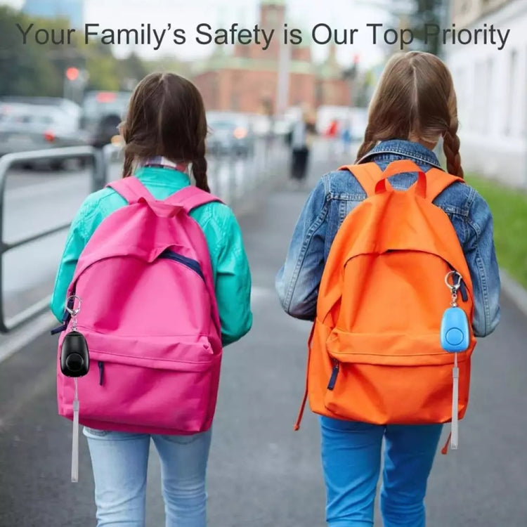 BJY-08 130dB Dual Bright LEDs Personal Alarm Women Self-Defense Alarm (Pink) by buy2fix