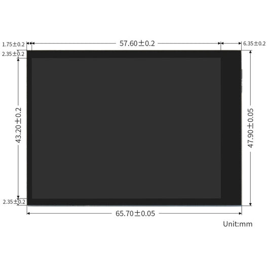 Waveshare 2.8 inch Touch Screen Expansion Fully Laminated Display For Raspberry Pi CM4 by WAVESHARE