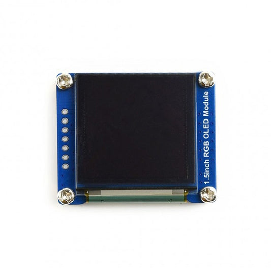WAVESHARE 128x128 General 1.5inch RGB OLED Display Module 16-bit High Color with SPI Interface by buy2fix