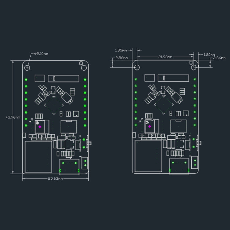 TTGO T-OI ESP8266 Chip Rechargeable 16340 Battery Holder Development Board by TTGO
