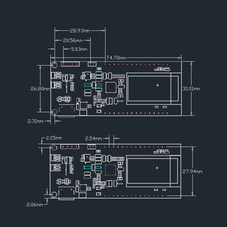 TTGO T-PCIE ESP32-WROVER-B AXP192 Chip WiFi Bluetooth Nano Card SIM Series Module 4MB Hardware Composable Development Board by TTGO