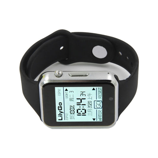 TTGO T-Watch-2020 ESP32 Main Chip 1.54 inch Touch Display Programmable Wearable Watch (Black) by TTGO