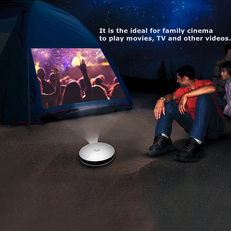 Wejoy DL-S9 220 Lumens 1280x720 720P Android 6.0 HD Bluetooth WiFi Smart Laser 3D Projector, Support HDMI / USB x 2 / TF Card by WEJOY