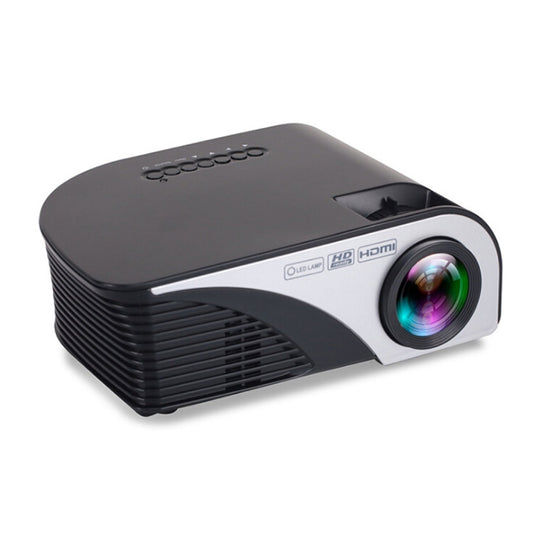 RD-805B 960*640 1200 Lumens Portable Mini LED Projector Home Theater with Remote Controller ,Support USB + VGA + HDMI + AV + TV(Black) by buy2fix