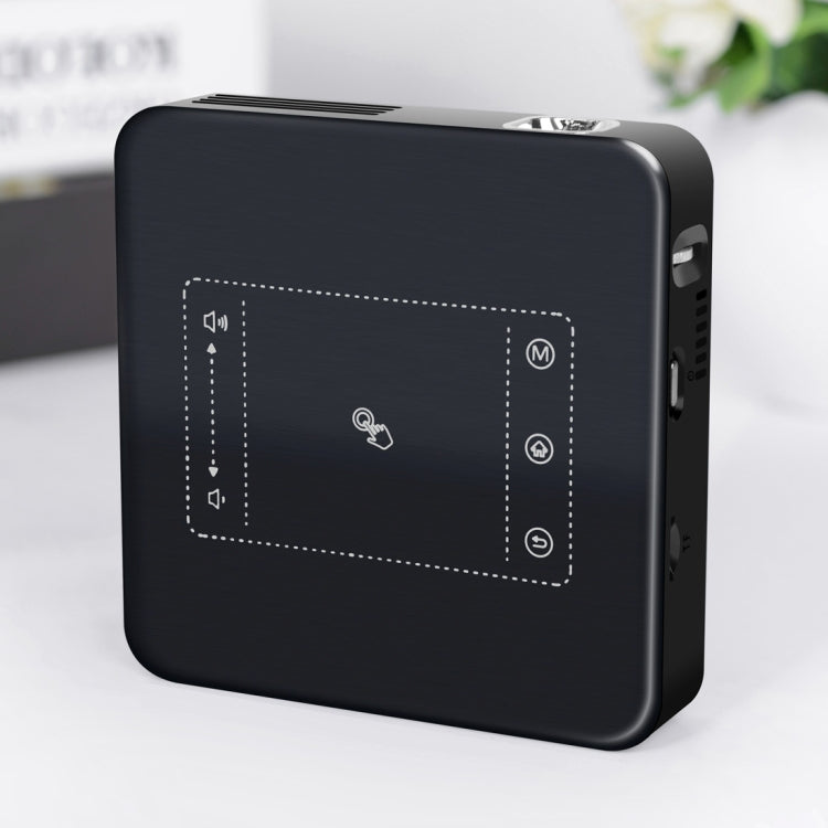 Wejoy DL-S10 120ANSI Lumens 854x480 Smart Mini Projector, RK3328 ARM Cortex-A53 Quad Core 1.5GHz CPU, 2GB+16GB, Android 7.1.2, Bluetooth, WiFi, HDMI(Black) by WEJOY