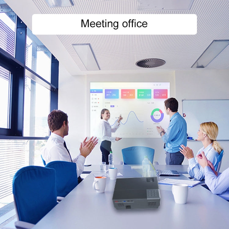 Cheerlux CL770 1920 x 1080P Full HD Smart Projector Android 9.0 1GB+8GB (Black) by Cheerlux