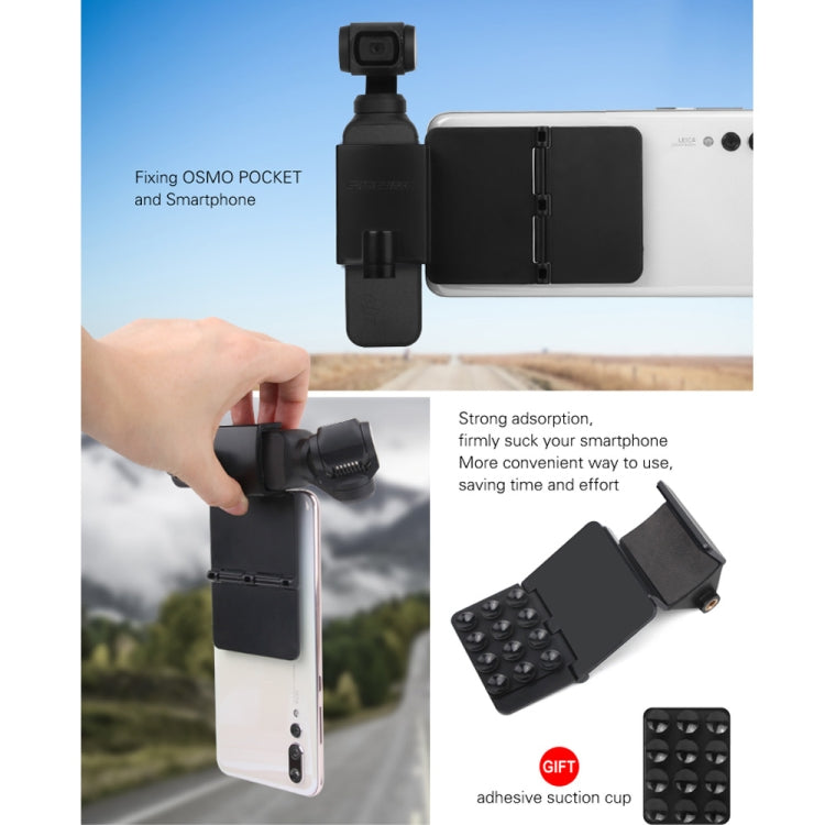 Sunnylife OP-ZJ060 Folding Sucker Holder for DJI OSMO Pocket by Sunnylife