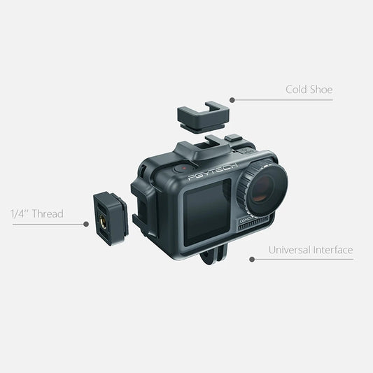 PGYTECH P-11B-010 Sports Camera Rabbit Cage Accessory Vlog for DJI Osmo Action by PGYTECH