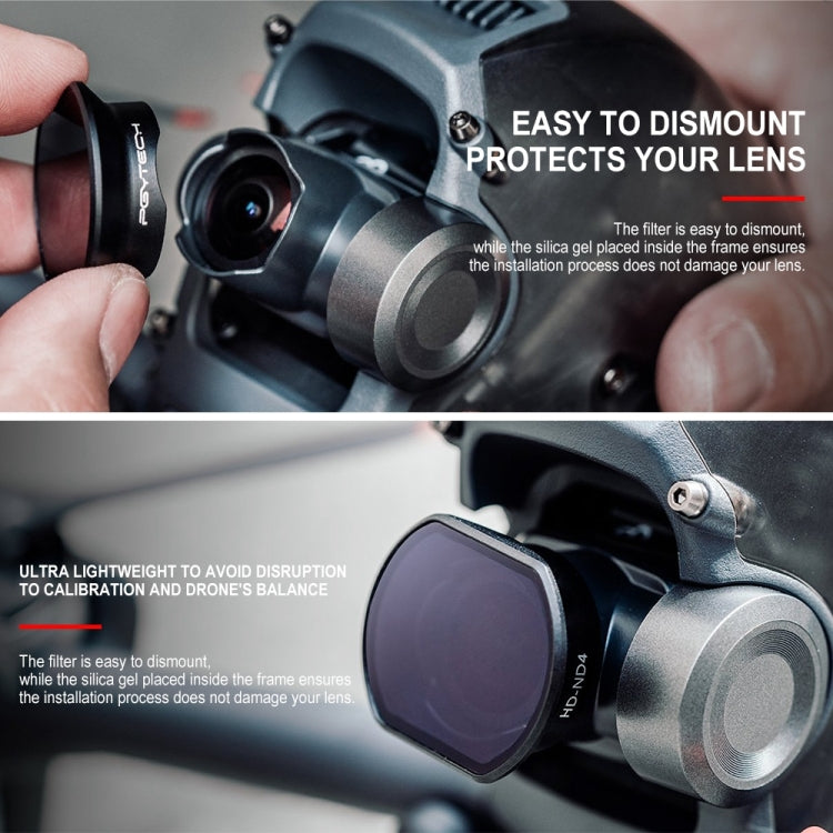 PGYTECH 3 PCS ND4+ND8+ND16 Drone Lens Filter for DJI FPV by PGYTECH