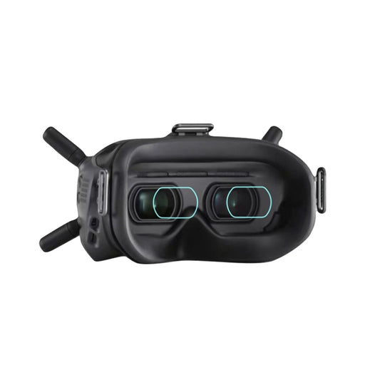 2 PCS Shatter-resistant Anti-scratch Nano Plexiglass Protective Film for DJI FPV Goggles V2 by buy2fix