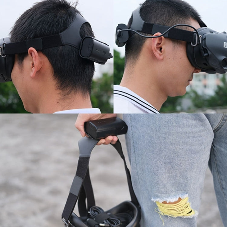 FPV-TDDCH-CQT Battery Charging Clip Bracket Holder for DJI FPV Goggles V2 by buy2fix