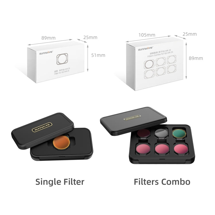 Sunnylife A2S-FI9343 ND64PL Lens Filter for DJI Air 2S by Sunnylife