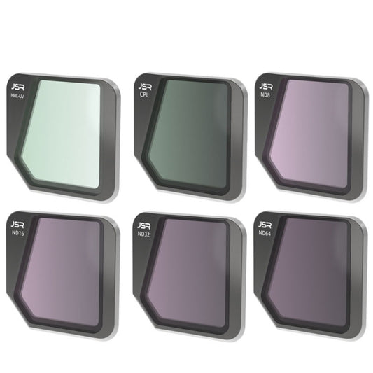 JSR Drone 6 in 1 MCUV+CPL+ND8+ND16+ND32+ND64 Lens Filter for DJI Mavic 3 by JSR