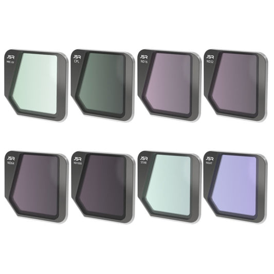 JSR Drone 8 in 1 MCUV+CPL+ND16+32+64+1000+STAR+NIGHT Lens Filter for DJI Mavic 3 by JSR